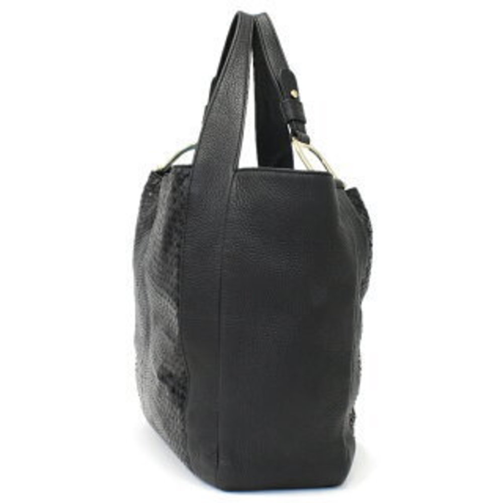 Gucci Shoulder Bag Black Python Leather - image 2